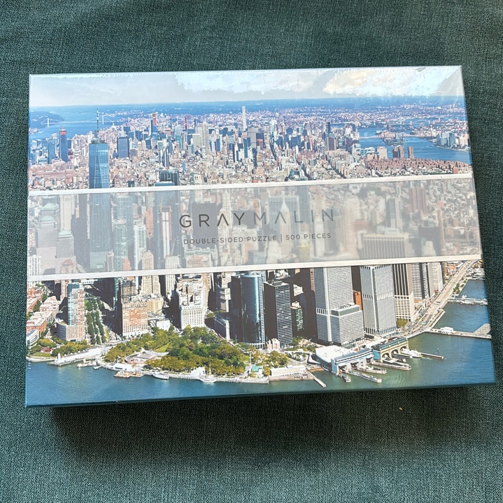Gray Malin NWT double side puzzle for city lovers!